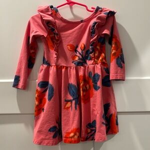 Tea Collection Ruffle Shoulder Ballet Dress